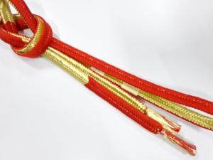 未使用品　正絹　手組帯締め